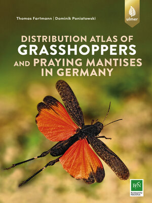 cover image of Distribution atlas of grasshoppers and praying mantis in Germany